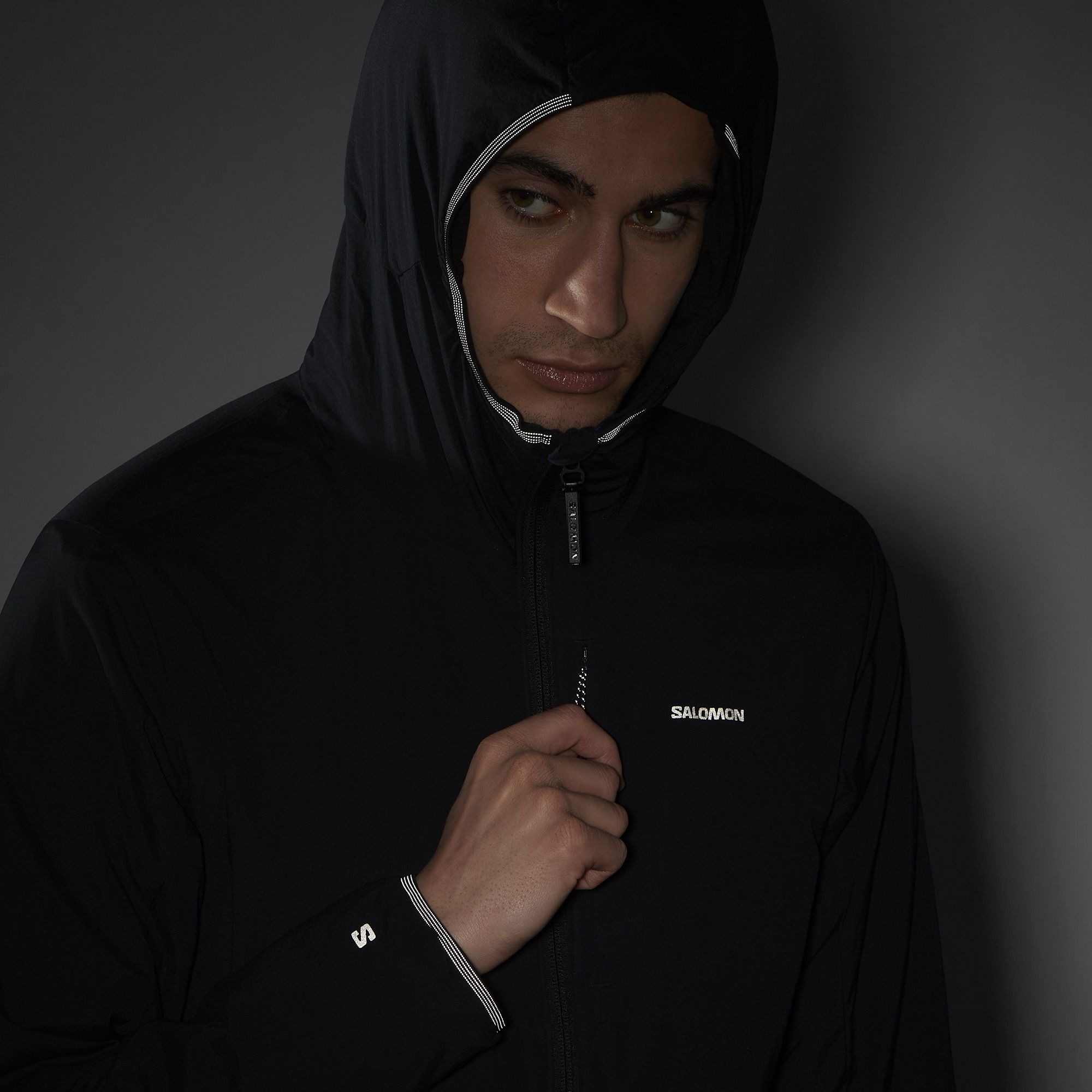 Salomon Men's Mountain Flex Jacket Deep Black | Buy Salomon Men's