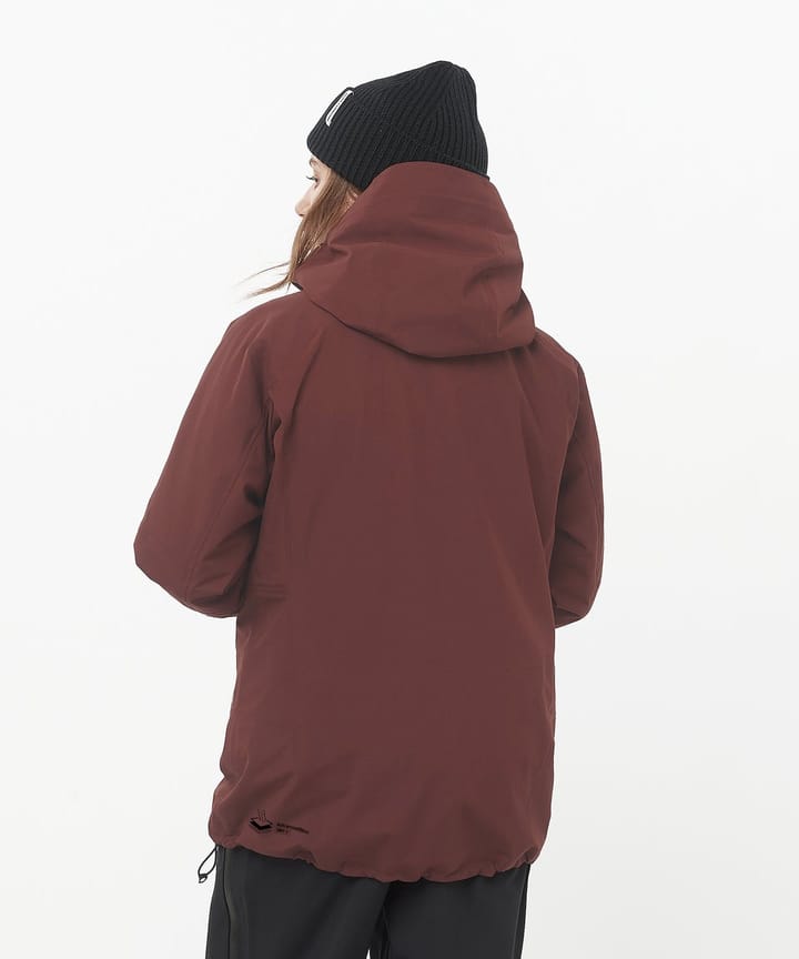 Salomon Women's Absolute 3L Jacket Rum Raisin Salomon Salomon Women's Absolute 3L Jacket Rum Raisin Salomon