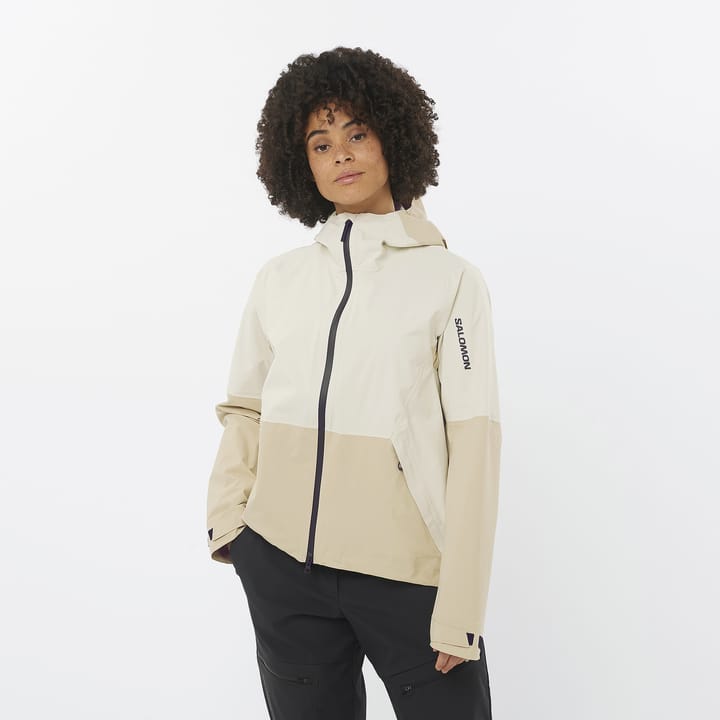 Salomon Outerpath 2.5l Wp Jkt W White Pepper / Rainy Day Salomon Salomon Outerpath 2.5l Wp Jkt W White Pepper / Rainy Day Salomon
