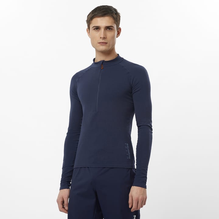 Salomon Salomon Ultra Seamless Tee Ls U Night Sky Salomon Salomon Salomon Ultra Seamless Tee Ls U Night Sky Salomon