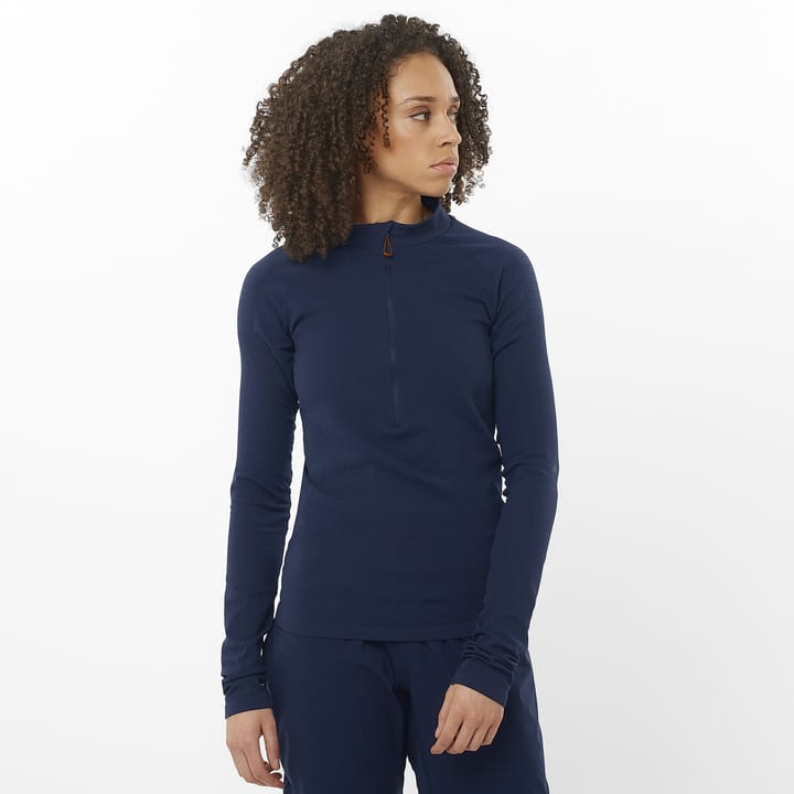 Salomon Salomon Ultra Seamless Tee Ls U Night Sky Salomon Salomon Salomon Ultra Seamless Tee Ls U Night Sky Salomon