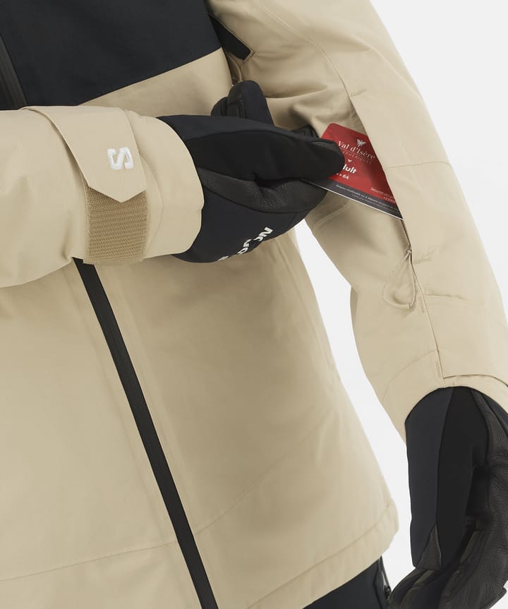 Salomon Women's Bashley Puff Jacket Deep Black/White Pepper Salomon