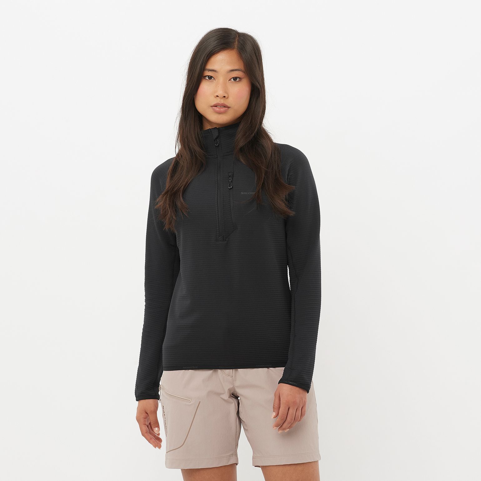 Salomon Women's Essential Lightwarm Deep Black