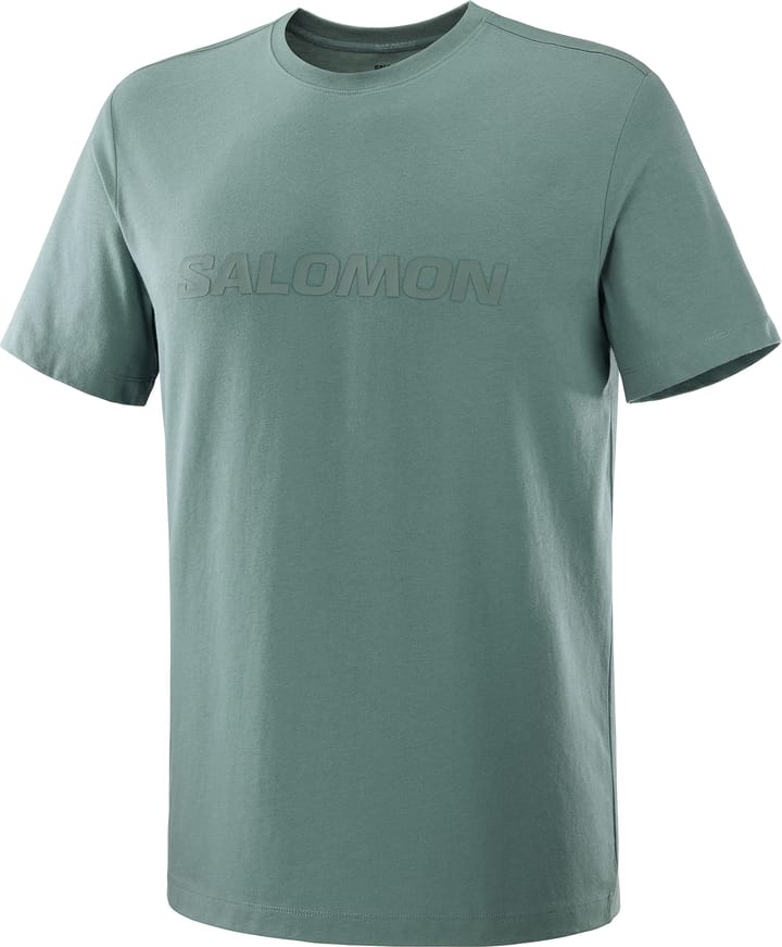 Salomon Men's Big Logo Tee North Atlantic Salomon