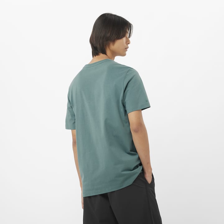 Salomon Men's Big Logo Tee North Atlantic Salomon