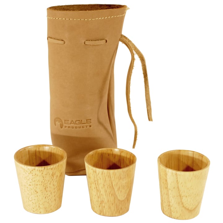 Eagle Products Tre drammeglass i skinnpose Eagle Products Eagle Products Tre drammeglass i skinnpose Eagle Products