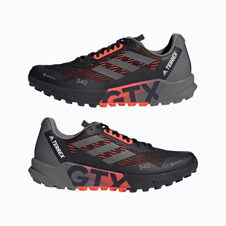 Adidas Men's Terrex Agravic Flow 2.0 GORE-TEX Trail Running Shoes Core Black/Blue Rush/Turbo Adidas Adidas Men's Terrex Agravic Flow 2.0 GORE-TEX Trail Running Shoes Core Black/Blue Rush/Turbo Adidas