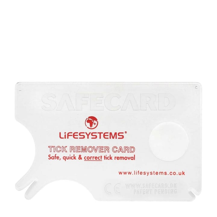 Lifesystems Flåttfjernerkort Tick Remover Card Red Lifesystems