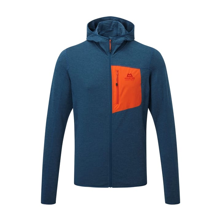 Mountain Equipment Lumiko Hooded Jacket Majolica/Cardinal Orange Mountain Equipment Mountain Equipment Lumiko Hooded Jacket Majolica/Cardinal Orange Mountain Equipment