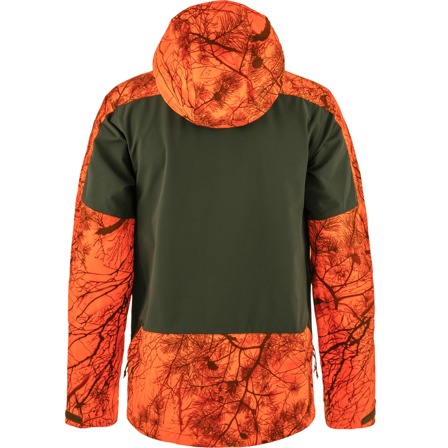 Fjällräven Lappland Hybrid Jacket Orange Multi Camo-Deep Forest