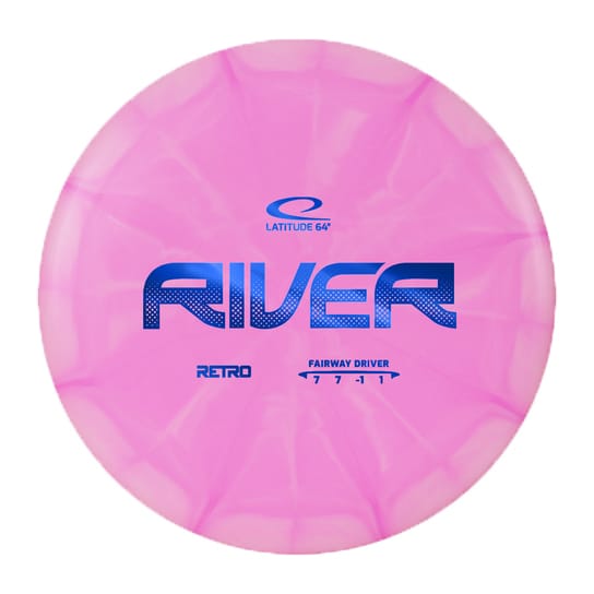 Latitude 64 Retro Driver Burst River, 173+ Pink/White Latitude 64
