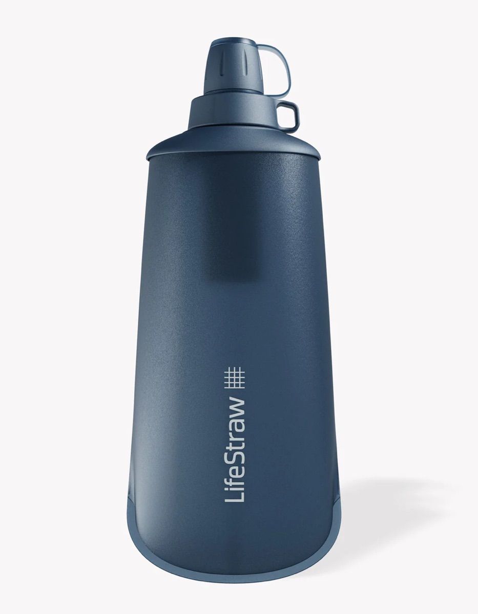 Lifestraw Peak Series Collapsible Squeeze 1 L  Mountain Blue