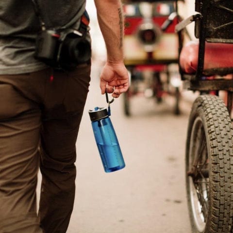 Lifestraw Go Dark Teal 650ML Lifestraw Lifestraw Go Dark Teal 650ML Lifestraw