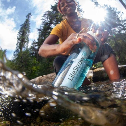 Lifestraw Go Dark Teal 650ML Lifestraw Lifestraw Go Dark Teal 650ML Lifestraw