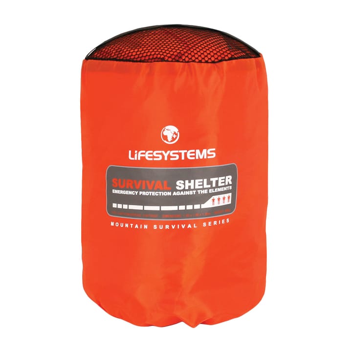 Lifesystems Vindsekk Survival Shelter 4 Orange Lifesystems