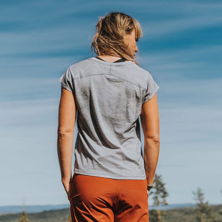 Lundhags Fulu Merino Bottle T-Shirt W Light Grey Lundhags