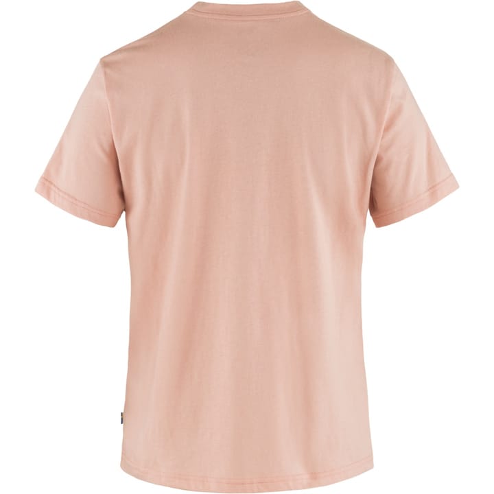 Fjällräven Women's Lush Logo T-Shirt Chalk Rose Fjällräven