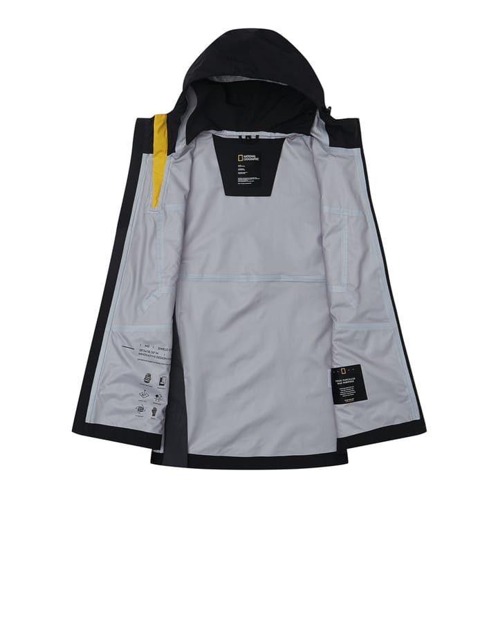 National Geographic Shield System 4 Uc Hood Jacket Protect Face Solution / Hidden Gloves Black National Geographic National Geographic Shield System 4 Uc Hood Jacket Protect Face Solution / Hidden Gloves Black National Geographic