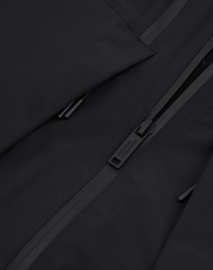 National Geographic Shield System 4 Uc Hood Jacket Protect Face Solution / Hidden Gloves Black National Geographic National Geographic Shield System 4 Uc Hood Jacket Protect Face Solution / Hidden Gloves Black National Geographic