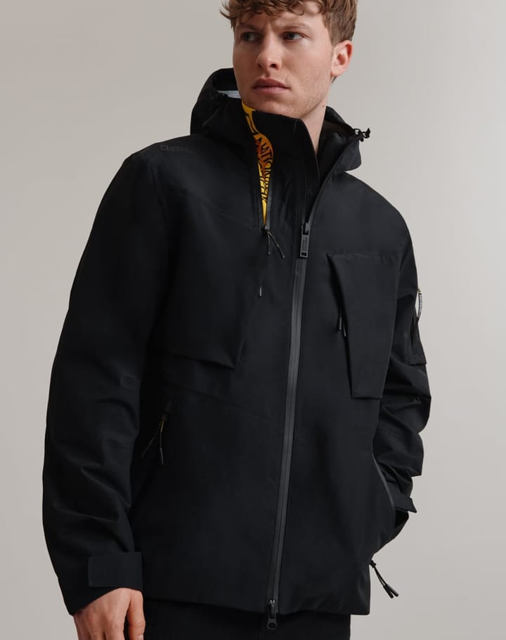 National Geographic Shield System 4 Uc Hood Jacket Protect Face Solution / Hidden Gloves Black National Geographic National Geographic Shield System 4 Uc Hood Jacket Protect Face Solution / Hidden Gloves Black National Geographic