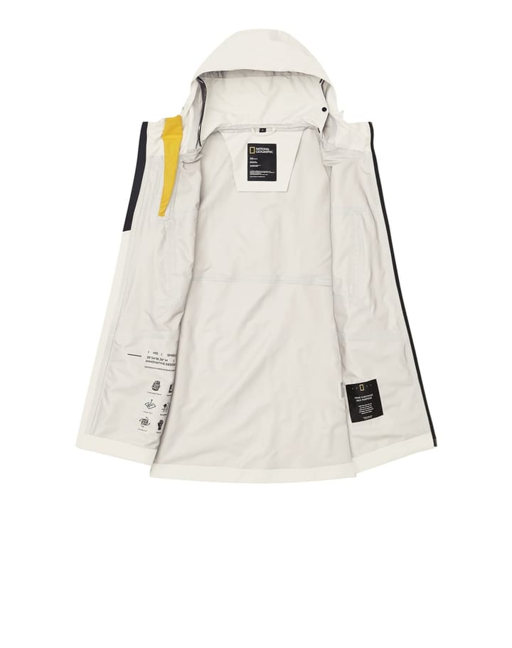 National Geographic Men's Hood Jacket Offwhite National Geographic National Geographic Men's Hood Jacket Offwhite National Geographic