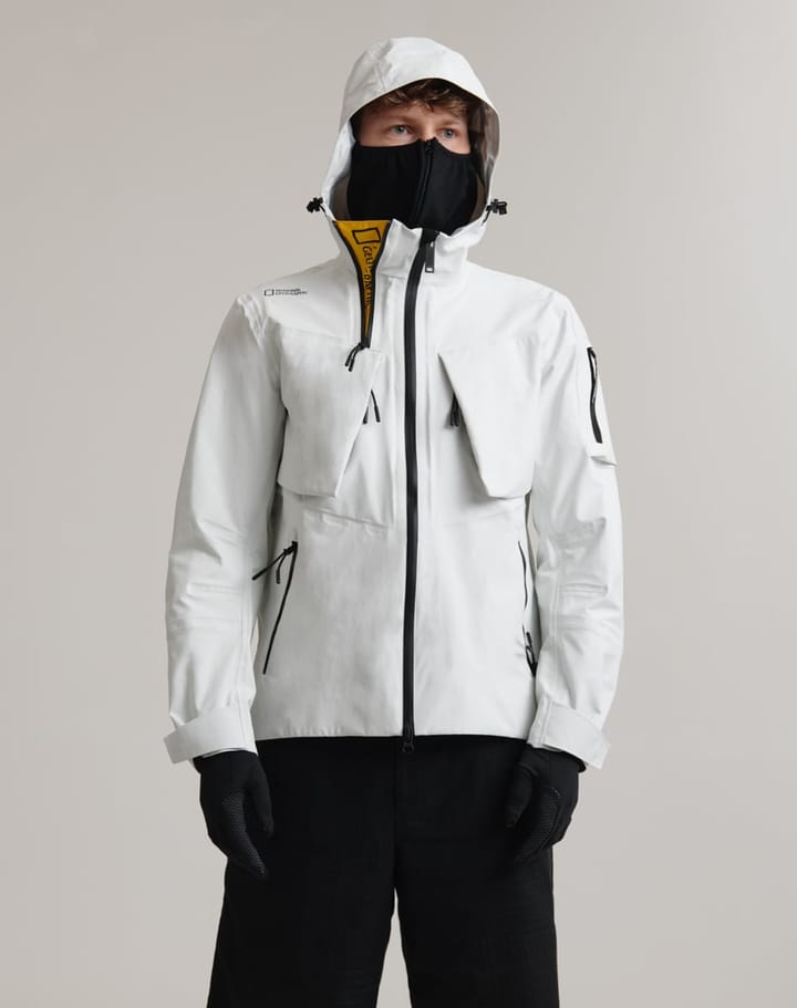 National Geographic Men's Hood Jacket Offwhite National Geographic National Geographic Men's Hood Jacket Offwhite National Geographic