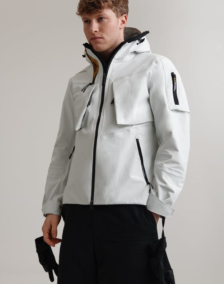 National Geographic Men's Hood Jacket Offwhite National Geographic National Geographic Men's Hood Jacket Offwhite National Geographic