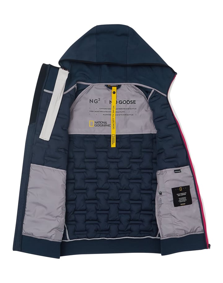 National Geographic Softshell Interlock Hybrid Navyblue National Geographic