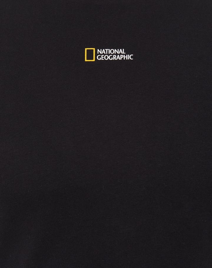 National Geographic Graphic Tee T-Shirt With Logo Black National Geographic