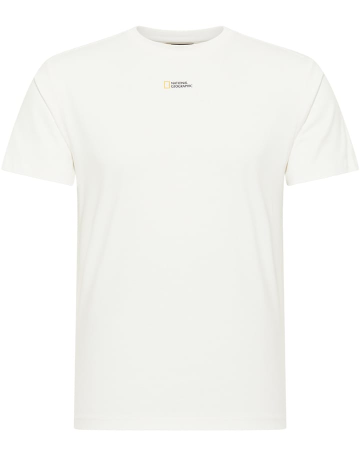 National Geographic GRAPHIC TEE T-SHIRT WITH LOGO snow white National Geographic National Geographic GRAPHIC TEE T-SHIRT WITH LOGO snow white National Geographic