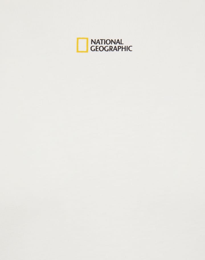 National Geographic GRAPHIC TEE T-SHIRT WITH LOGO snow white National Geographic National Geographic GRAPHIC TEE T-SHIRT WITH LOGO snow white National Geographic