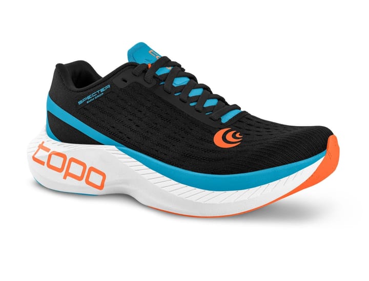 Topo Athletic M-Specter Black / Blue Topo Athletic