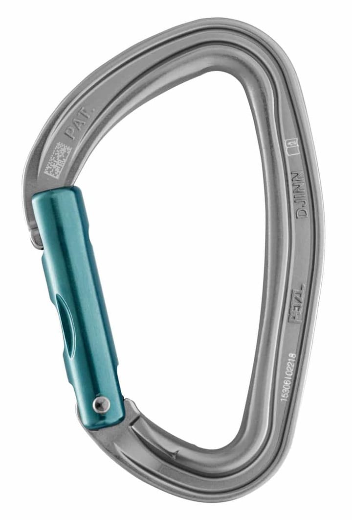 Petzl Djinn Rett Karabiner Gray Petzl