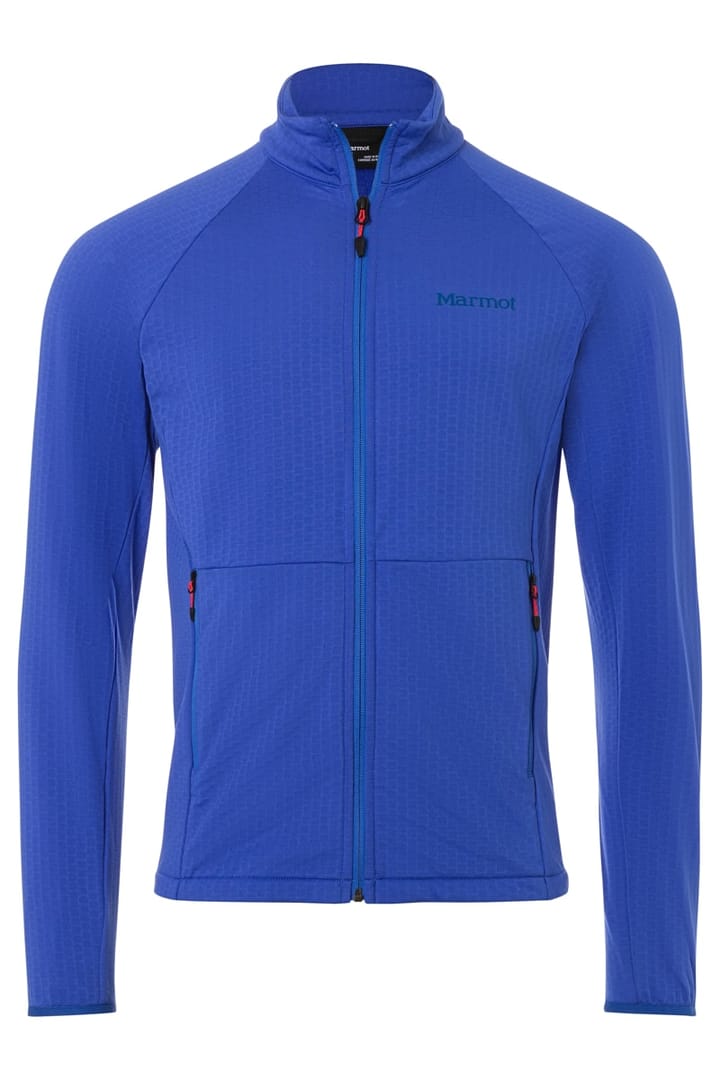 Marmot Men's Leconte Fleece Jacket Trail Blue Marmot