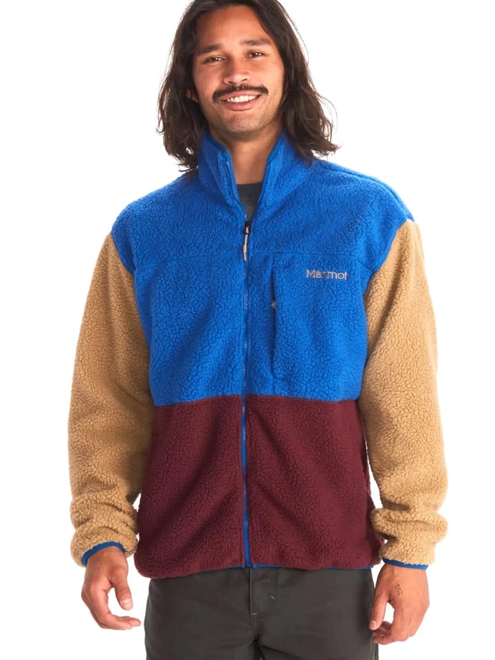 Marmot Men's Aros Fleece Jacket Dark Azure/Port Royal/Shetland Marmot Marmot Men's Aros Fleece Jacket Dark Azure/Port Royal/Shetland Marmot