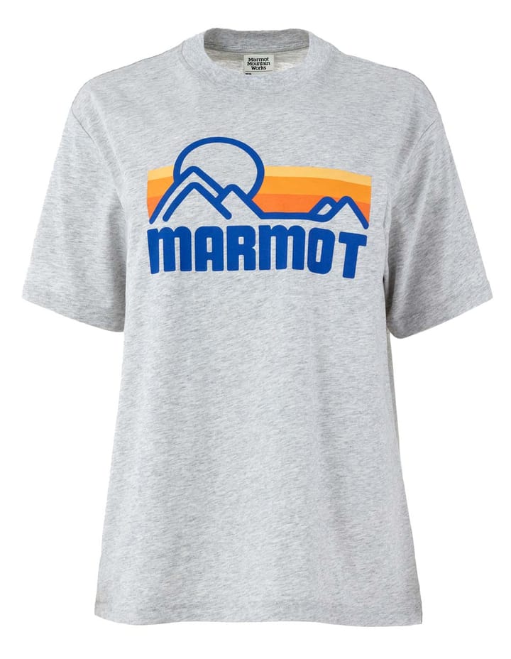 Marmot Women's Coastal Tee Short Sleeve Grey Marmot