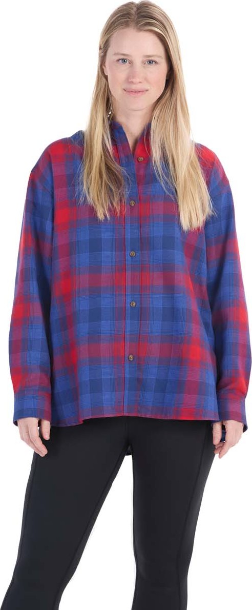 Marmot Fairfax Lightweight Relaxed Flannel Skjorte Med Lange Ermer