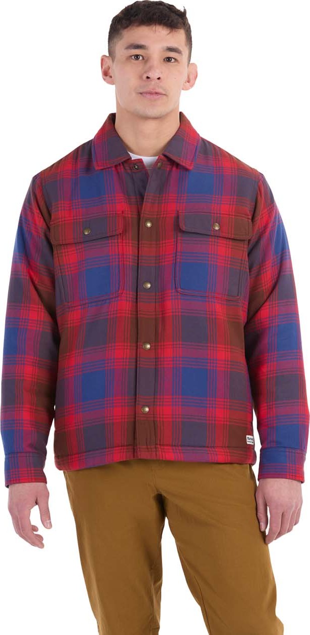 Men's Ridgefield Sherpa Flannel Shirt Jacket