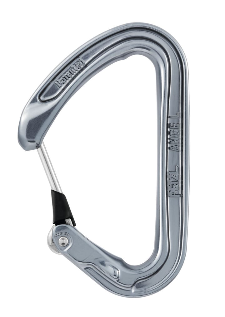 Petzl Ange L Karabiner Mørk Grå Petzl