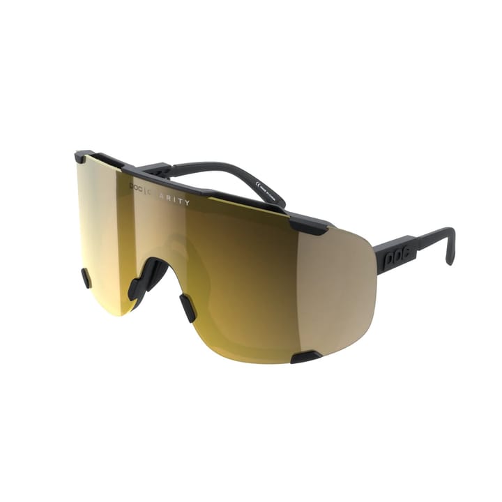 Devour Uranium Black/Clarity Road Gold POC Devour Uranium Black/Clarity Road Gold POC