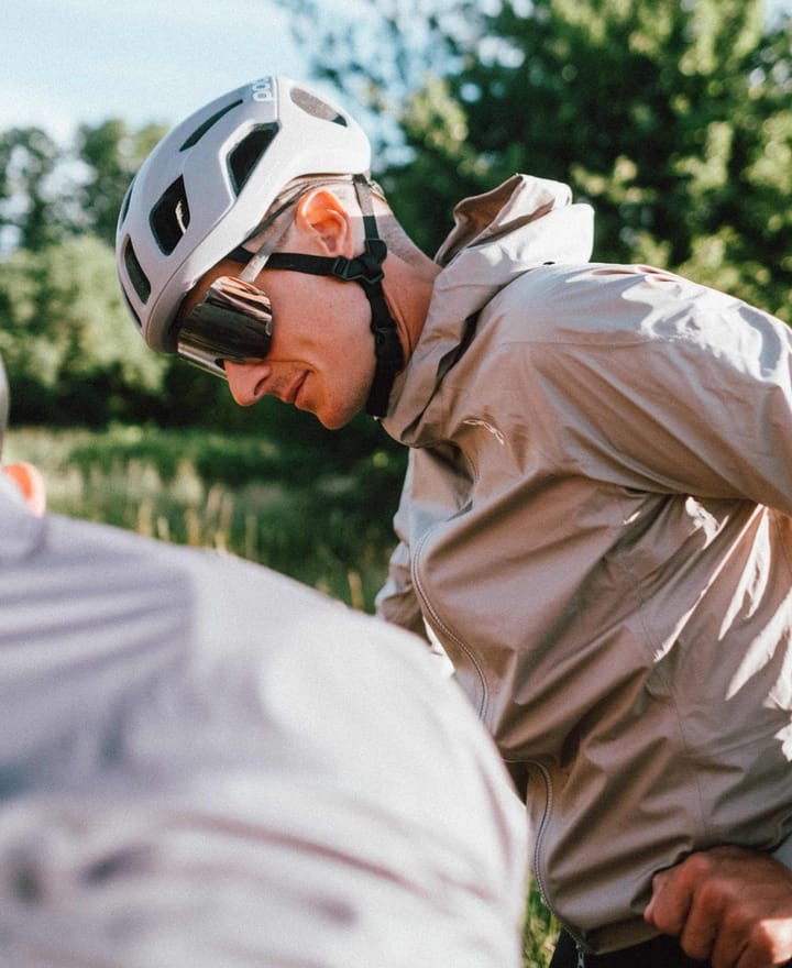 POC Devour Hydrogen White/Clarity Trail Silver POC
