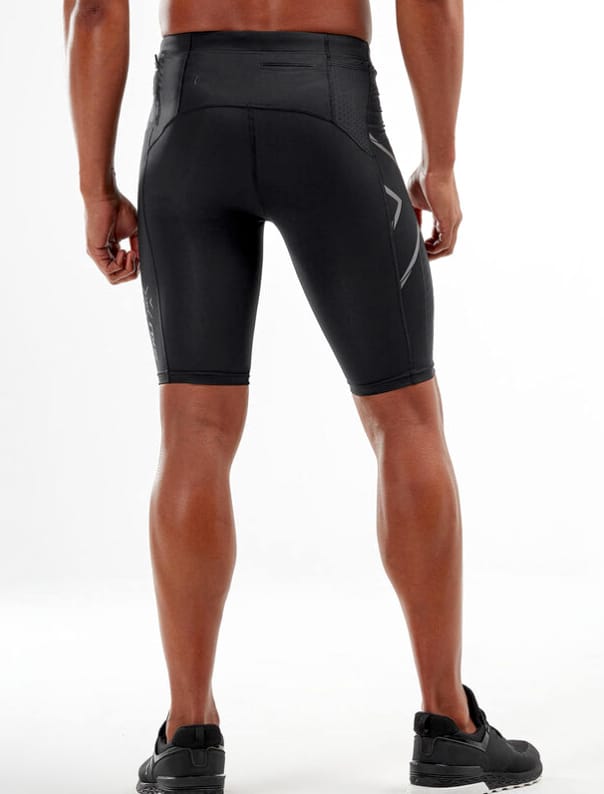 2XU Men's MCS Run Compression Shorts Black/Black Reflective 2XU 2XU Men's MCS Run Compression Shorts Black/Black Reflective 2XU
