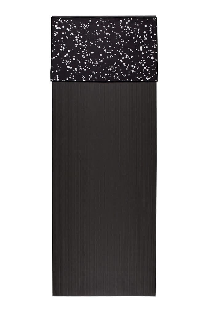 Manduka Manduka eQua Yoga Hand Towel MINI DOT BLACK Manduka