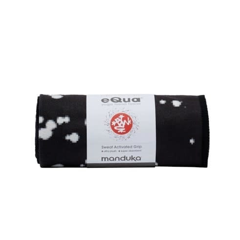 Manduka Equa Yoga Hand Towel Mini Dot Black 40cm Manduka