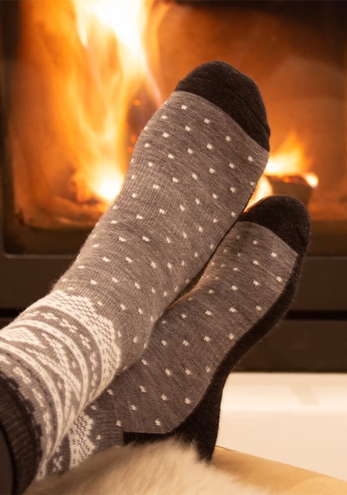 Marius Kids Unisex Wool Socks Grey Marius Kids Marius Kids Unisex Wool Socks Grey Marius Kids
