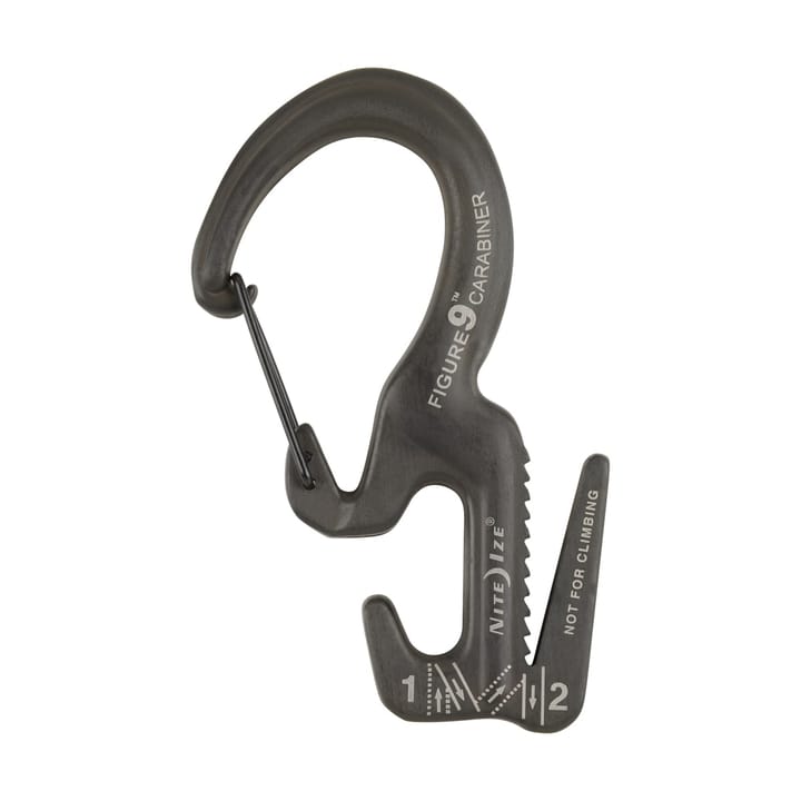 Nite Ize Figure 9® Carabiner Rope Tightener Black Large Nite Ize
