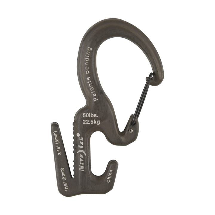 Nite Ize Figure 9 Carabiner Rope Tightener Small Basic Black Nite Ize Nite Ize Figure 9 Carabiner Rope Tightener Small Basic Black Nite Ize