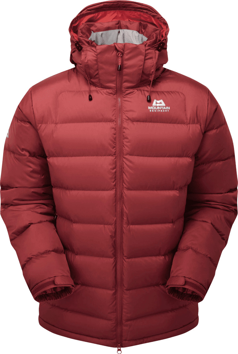 Mountain Equipment Men's Lightline Jacket Merlot Dunjakker varmefôrede XXL