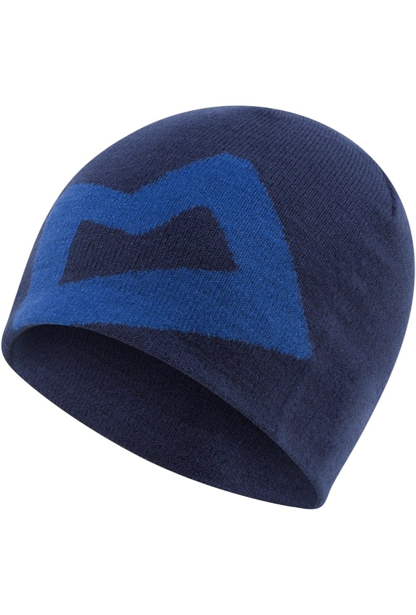 Mountain Equipment Branded Knitted Beanie Medieval/Lapis Blue