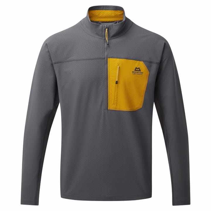 Mountain Equipment Arrow 1/4 Zip Anvil Grey Mountain Equipment